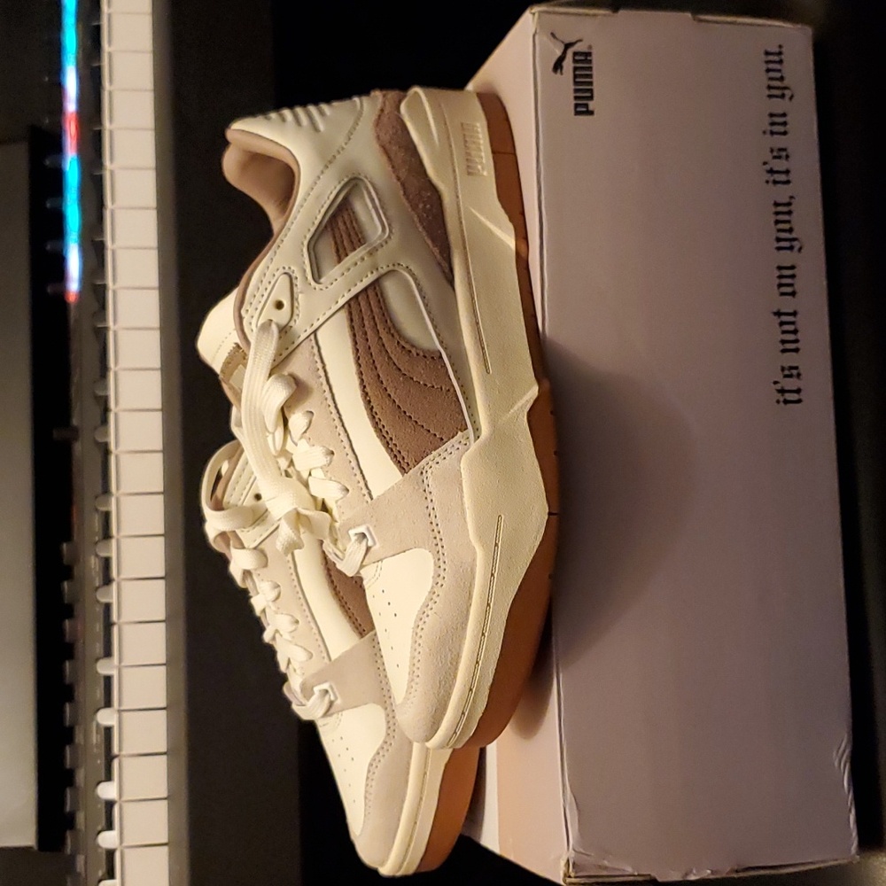 BNIB Puma x Lauren London Slipstream Invader - Vanilla Ice/Fungi